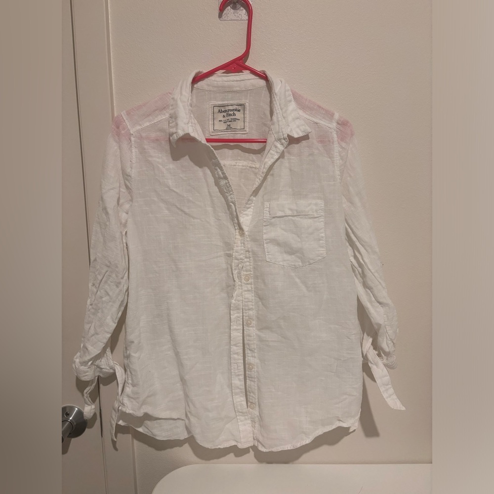 Abercrombie & Fitch white shirt